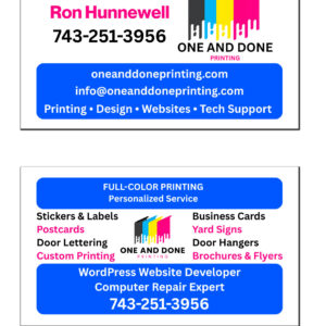 Full Color Business Cards