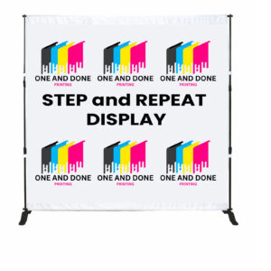 STEP & REPEAT BACKDROP